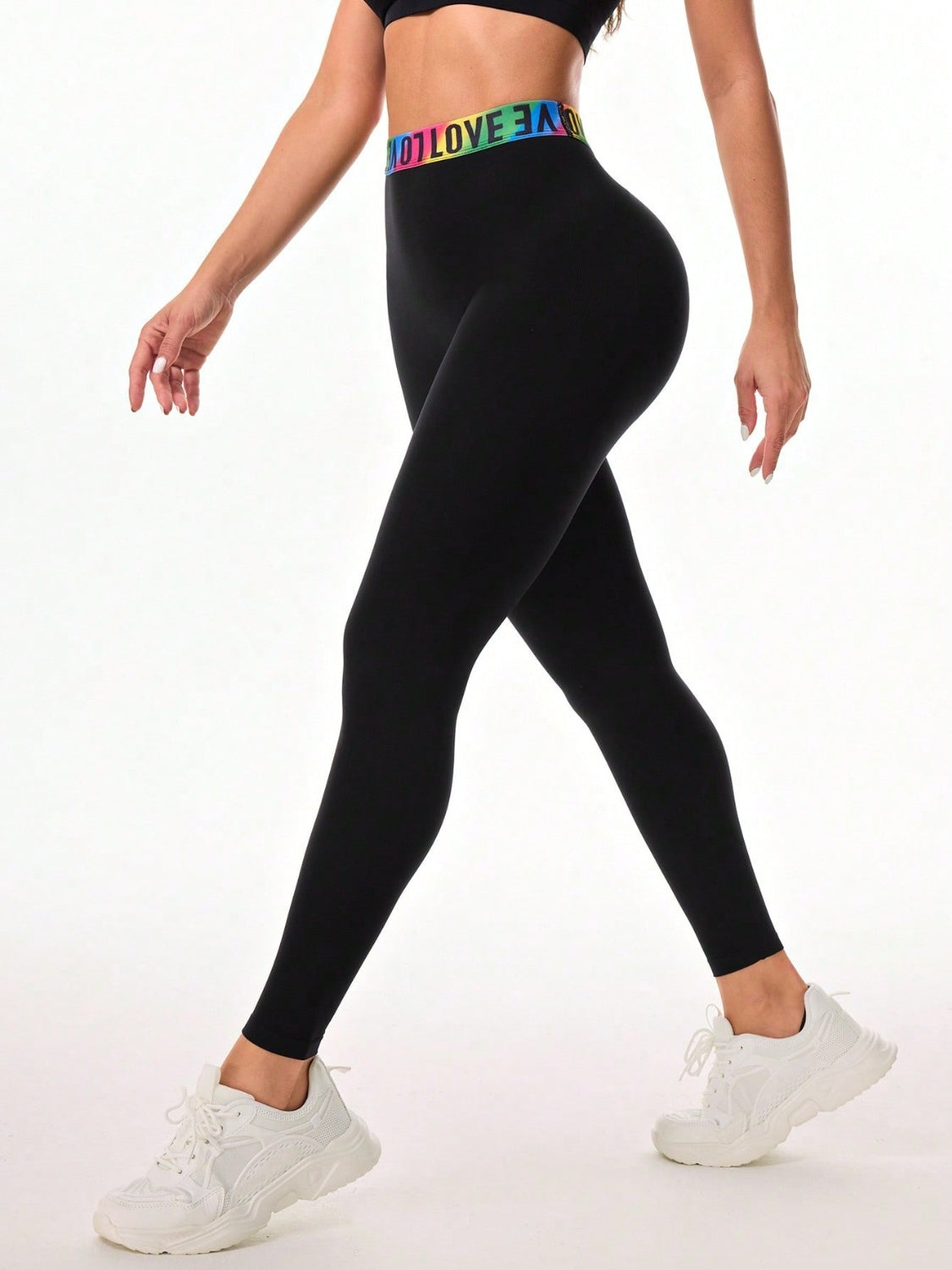 Love is Love High Waist Leggings