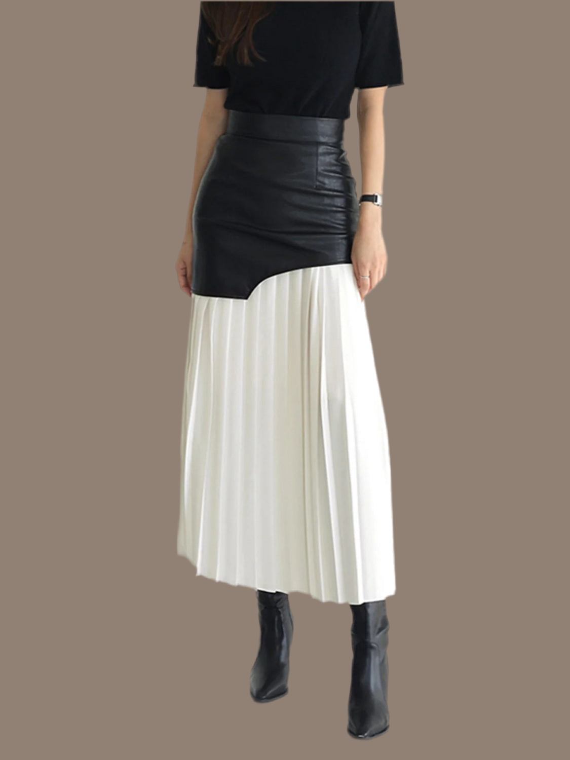 Juxtaposition High Rise Skirt