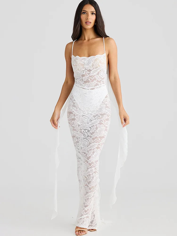 Sami Sleeveless Lace Dress