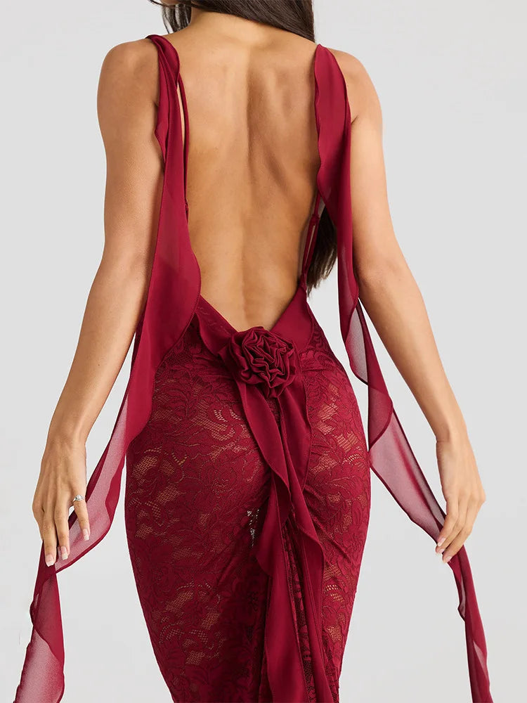 Sami Sleeveless Lace Dress