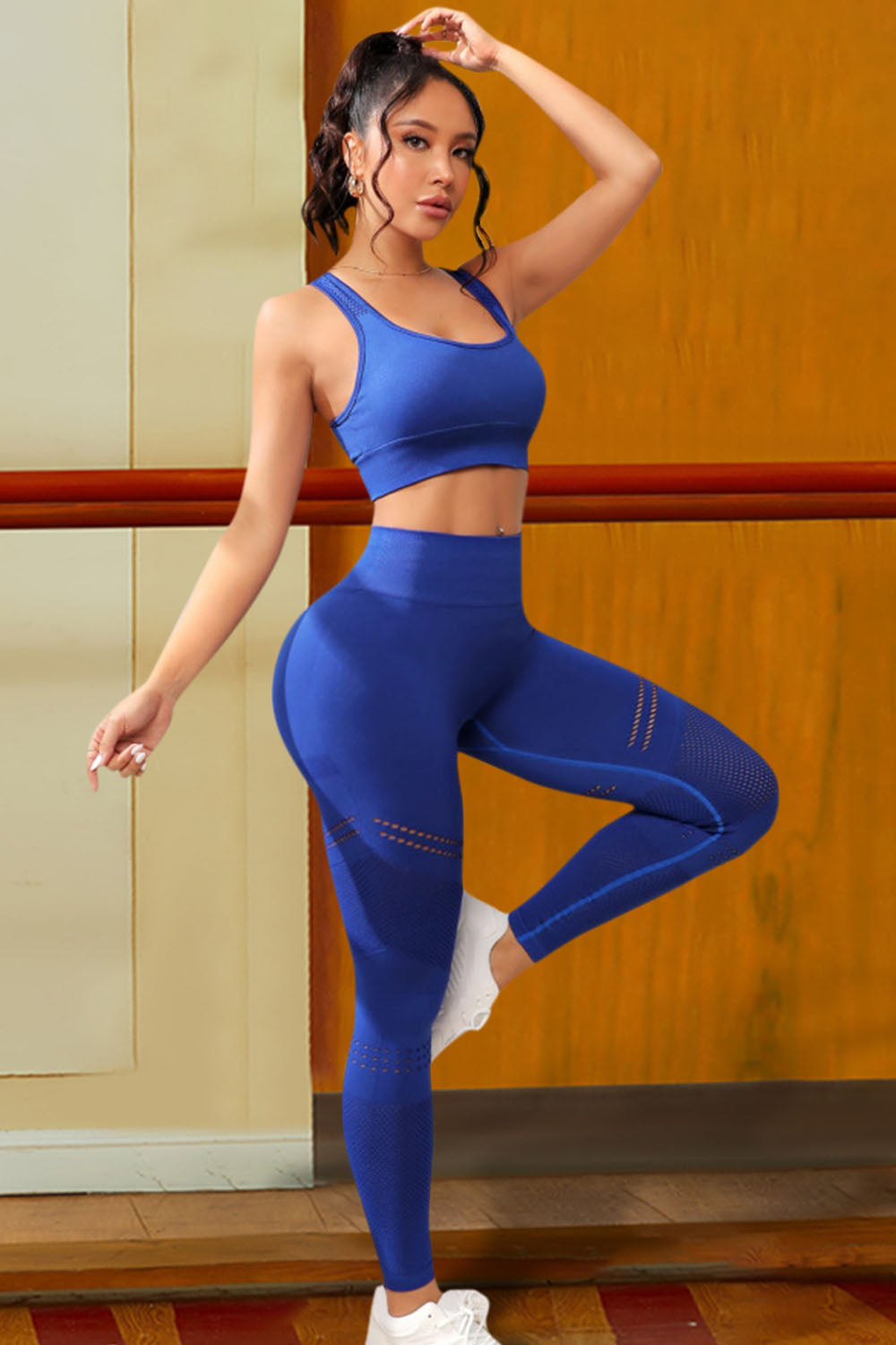 Sports Tank and Leggings Set