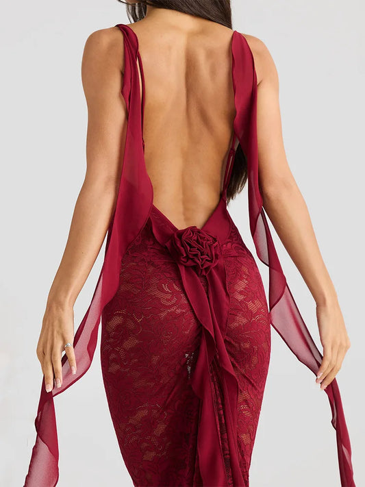 Sami Sleeveless Lace Dress